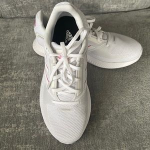 Adidas white/Pink sneakers